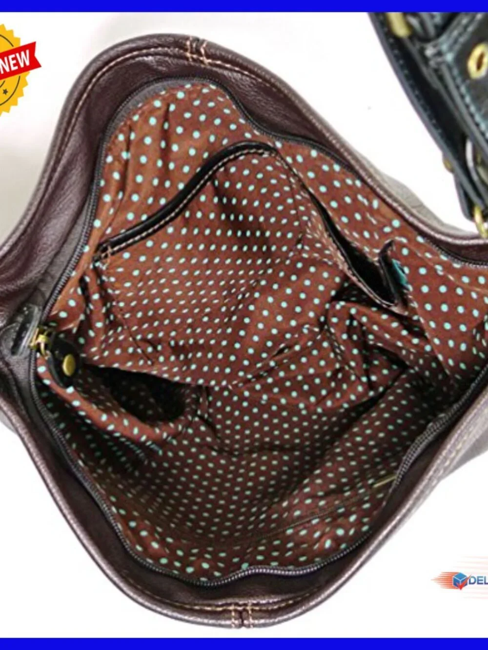 Large Vegan Leather Hobo Bag with Detachable Keychain, Convertible Shoulder